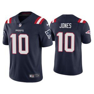 New England Patriots Mac Jones Navy Jersey